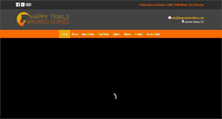 Desktop Screenshot of happytrailswalkers.com